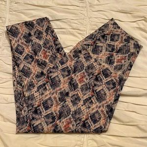 NWOT | DYI | Full Length Snake Print Signature Leggings (SMALL)